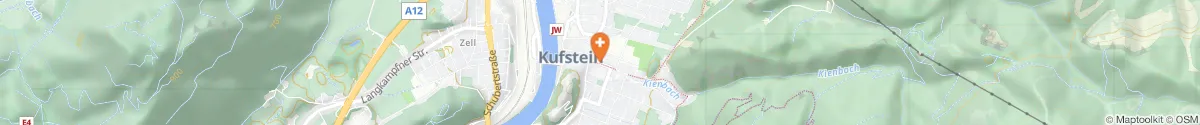 Kartendarstellung des Standorts für Obere Stadt-Apotheke in 6330 Kufstein